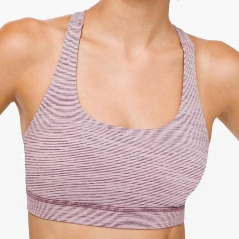 Lululemon Energy Bra Wee Are From Space Mulberry Size 10